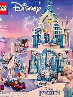 LEGO Disney Princess: Elsa's Magical Ice Palace— 100% Authentic & Complete